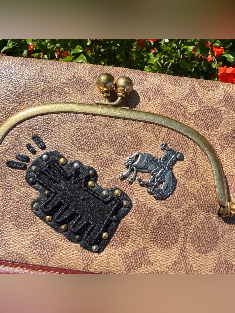 Coach X Keith Haring Riley In Signature Patchwork 31071 - Picture 6 of 15